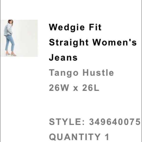 Levi’s Wedgie Straight Jean denim aritzia - Picture 16 of 16